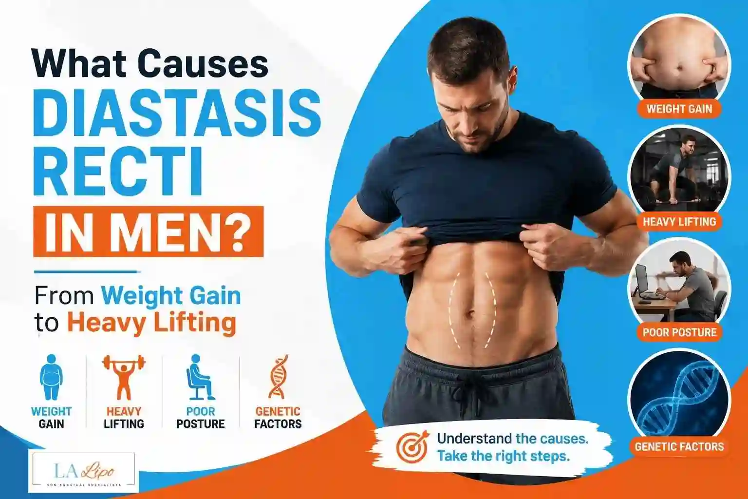 What Causes Diastasis Recti in Men? From Weight Gain to Heavy Lifting Kensington Gardens